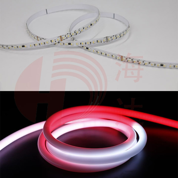 DMX512 DC24V 140leds/m 10pixels RGBW Pixel LED Tape 8mm PCB strip suitable for dmx neon tube