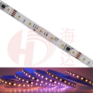 RGBWW FW1906 WS2805 12V 24V Pixel LED tape madrix SPI 10pixels 20pixels 60leds 84leds 120leds/m 5in1 RGBCCT led strip
