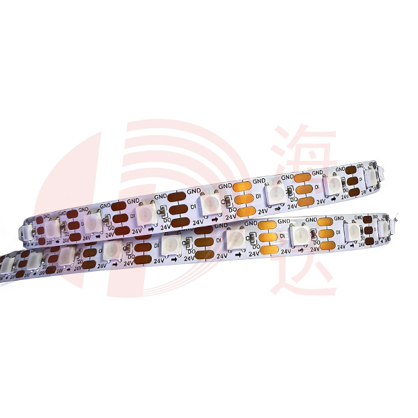 DC24V SK6812 HD6812 individually addressable 24v pixel LED tapes 1led one IC pixel strips led