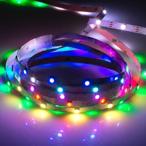 Professional Factory for China Price DC12V White/Black PCB Full Color LED Pixel  Ws2812b Strip LED
